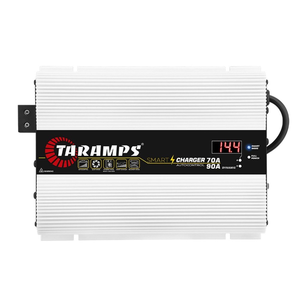 Fonte Automotiva Bivolt Smart Charger 70A até 90A 12V Taramps 901790