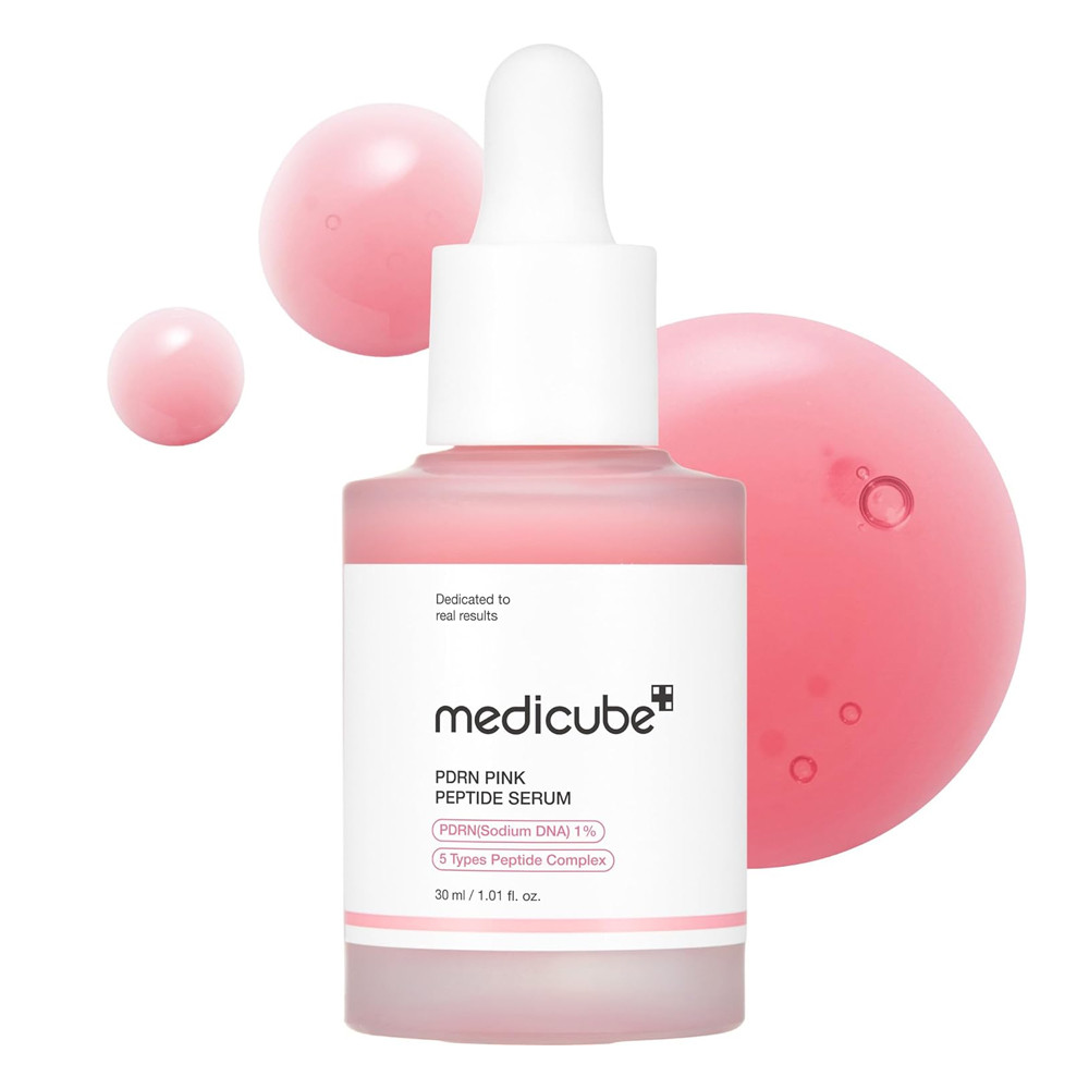 Medicube PDRN Pink Peptide Sérum Facial Hidratante Rosto