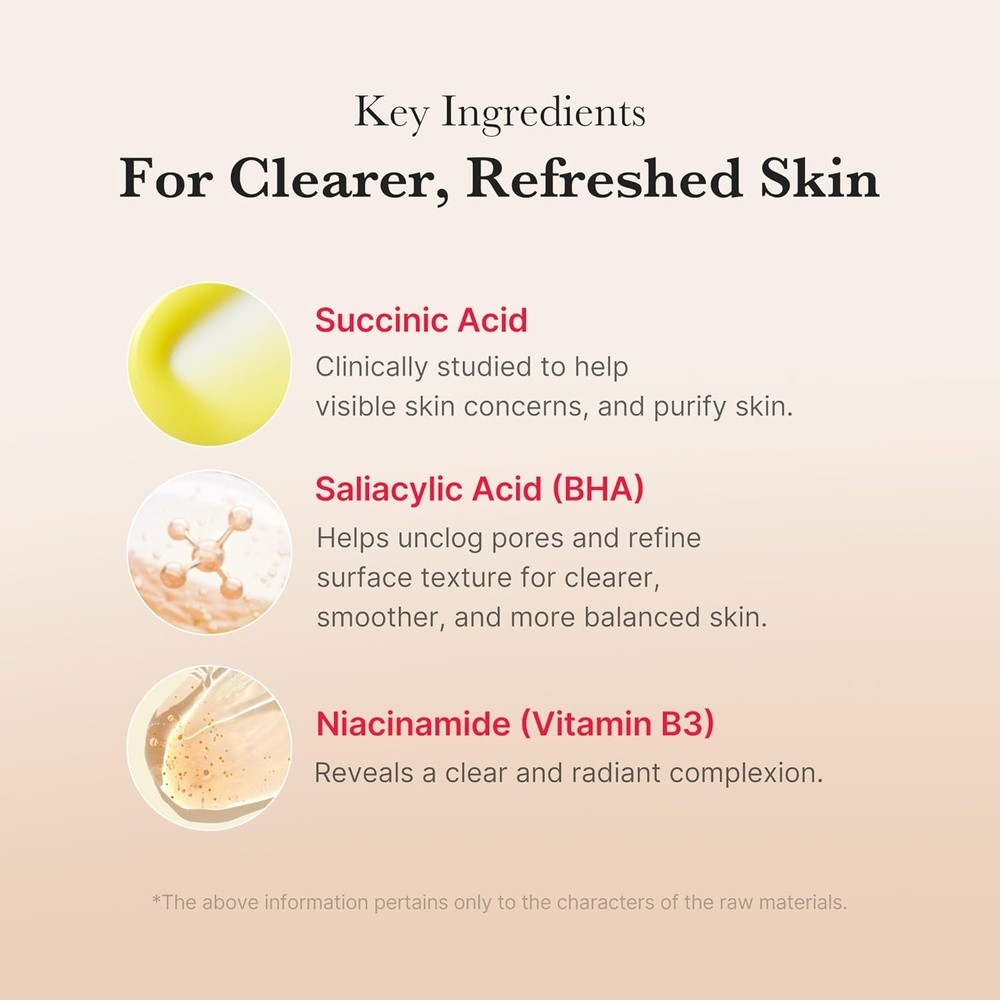 Detalhes do Esfoliante Facial Medicube Red Succinic Peeling Pad