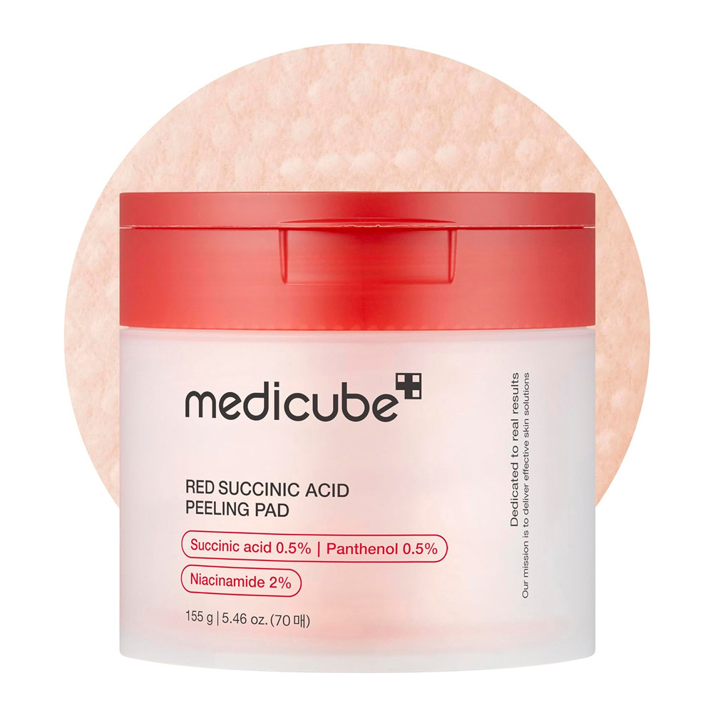 Esfoliante Facial Medicube Red Succinic Peeling Pad