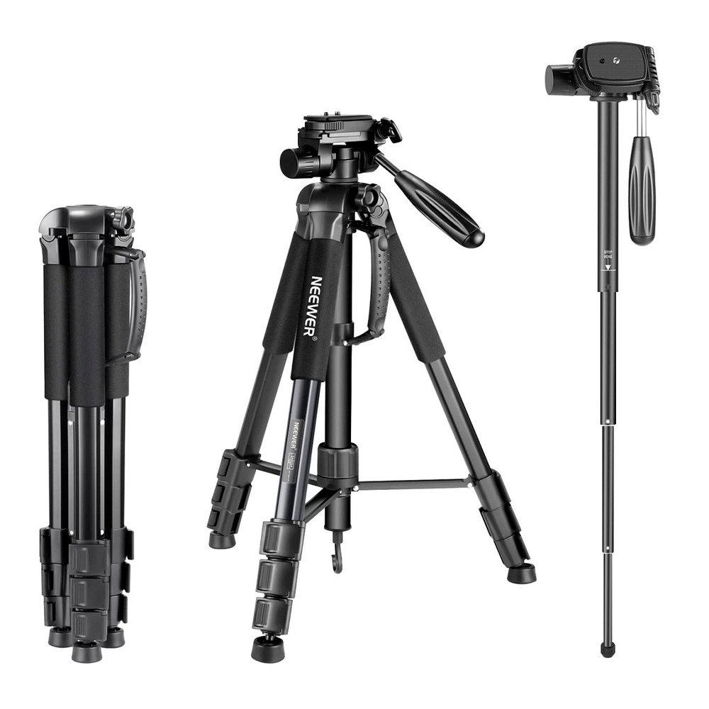 Neewer Tripé Monopé De Câmera Alumínio Cabeça Panorâmica em Oferta na Shopee
