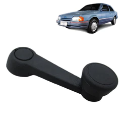Manivela do vidro Ford Escort Hobby 1993-1996 Preta