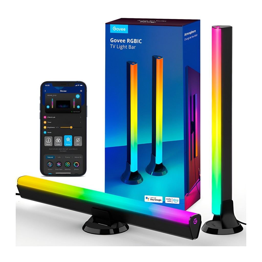 Barras Led Govee RGBIC Iluminação p/TV 45-70 pol. Alexa em Oferta na Shopee