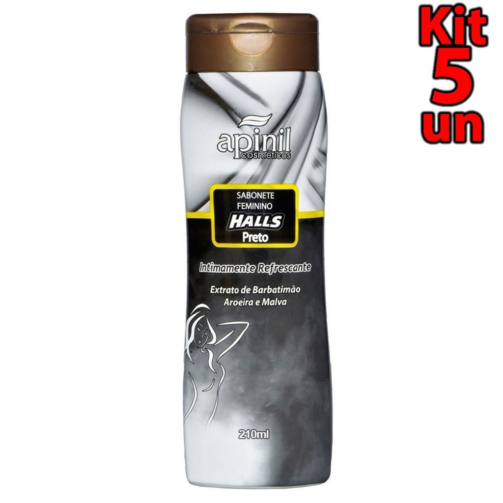 Sabonete Íntimo Haus Preto 200ml Apinil