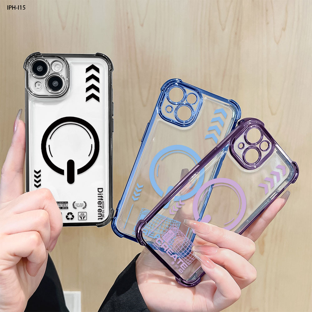 Capinha Para iPhone 17 17E 16 16E 15 14 13 12 11 XR 7 8 SE Pro Max Plus Anti Impacto Transparente Capa FS 0695
