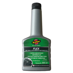 Melhor Aditivo Combustível Flex 250ml Limpeza Injeção Partida Fria Motor Estável BraClean