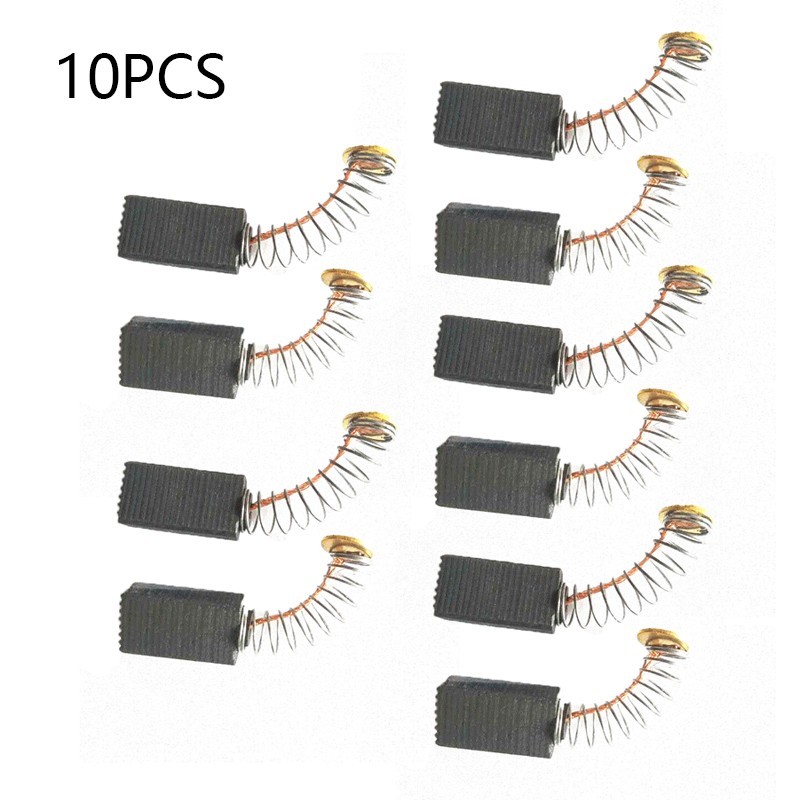 Escovas De Carbono Para Motor Elétrico , 10 Peças , Furadeira Elétrica