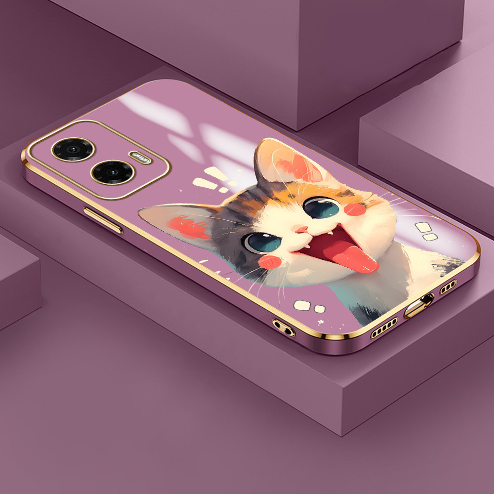 Capinha Capa Para Motorola Moto G35 5G Feminina Fofa Kawaii Silicone De Celular Case DD1681 em Oferta na Shopee