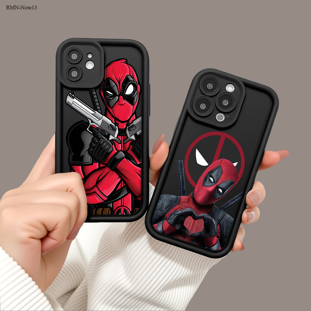 Capinha de Silicone Preta Para Xiaomi Redmi Note 14 13 12 12S Pro Plus 4G 5G Capa de Celular TY5593 em Oferta na Shopee