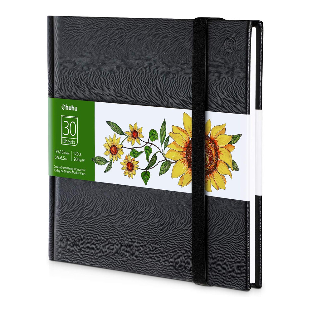 Bloco Desenho Artístico Ohuhu Marcador Arte 30 Folhas em Oferta na Shopee