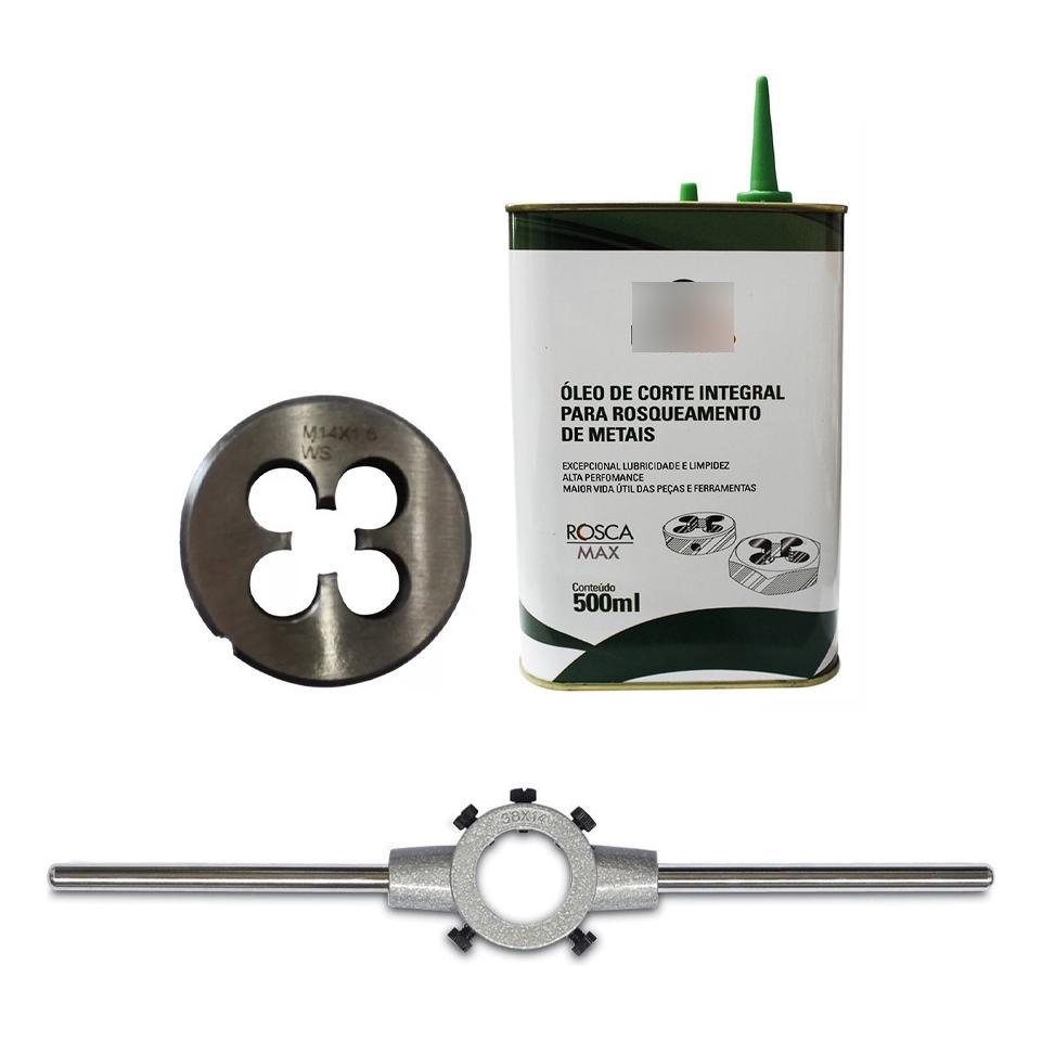 Cossinete M14x1,5 2pol+ Porta Cos. 2pol + Óleo Ecolub 500ml