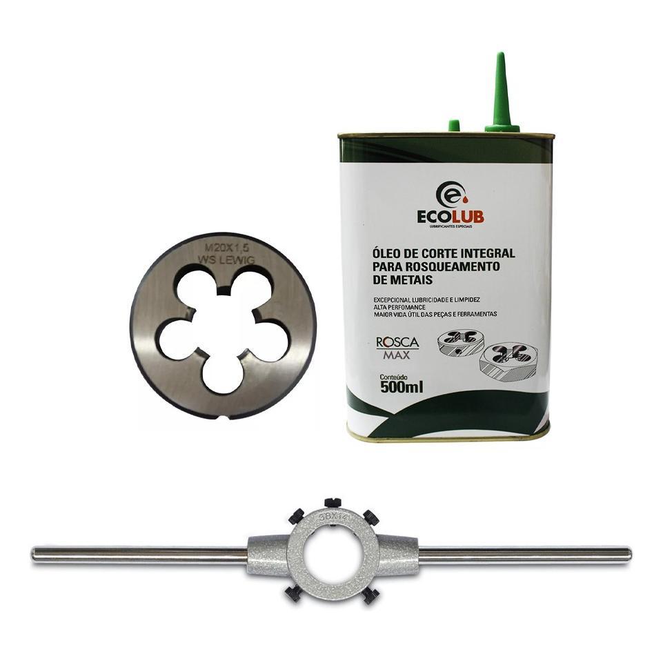 Cossinete M20x1,5 2pol+ Porta Cos. 2pol + Óleo Ecolub 500ml