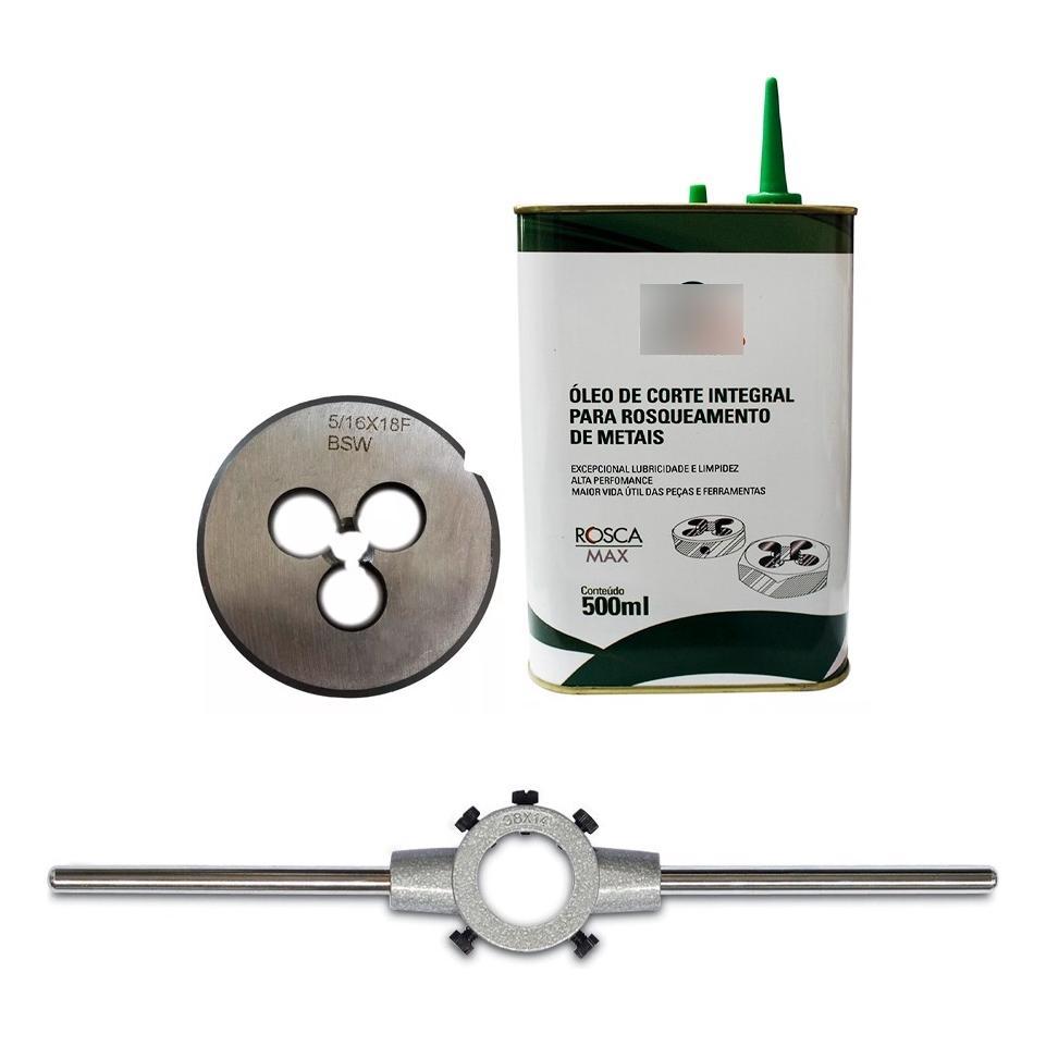 Cossinete 5/16 Bsw 2pol+ Porta Cos. 2pol + Óleo Ecolub 500ml