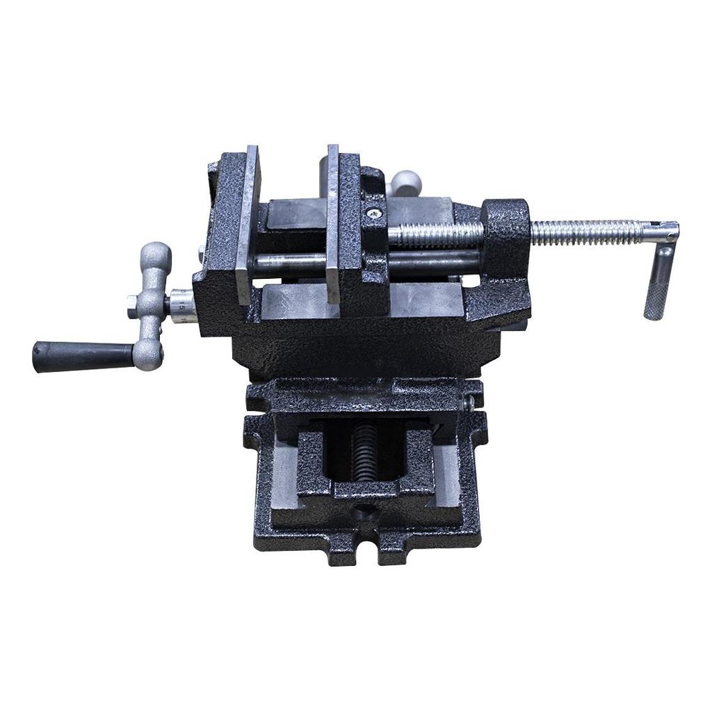 Morsa Coordenada Torno Ferro 4 Pol 100mm P Furadeira Bancada