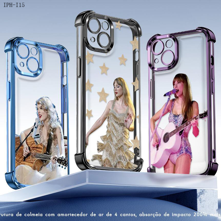 Capa Para iPhone 17 17E 16 16E 15 14 13 12 11 XR 7 8 SE Pro Max Plus Capinha Taylor Swift Celular 0340 FS