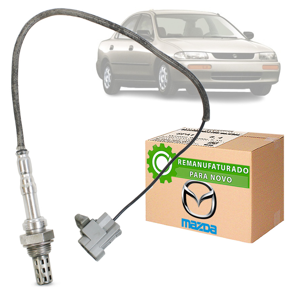 Sonda Lambda Mazda 323 1.6 16v 1995 1996 1997 40cm 4 Pinos