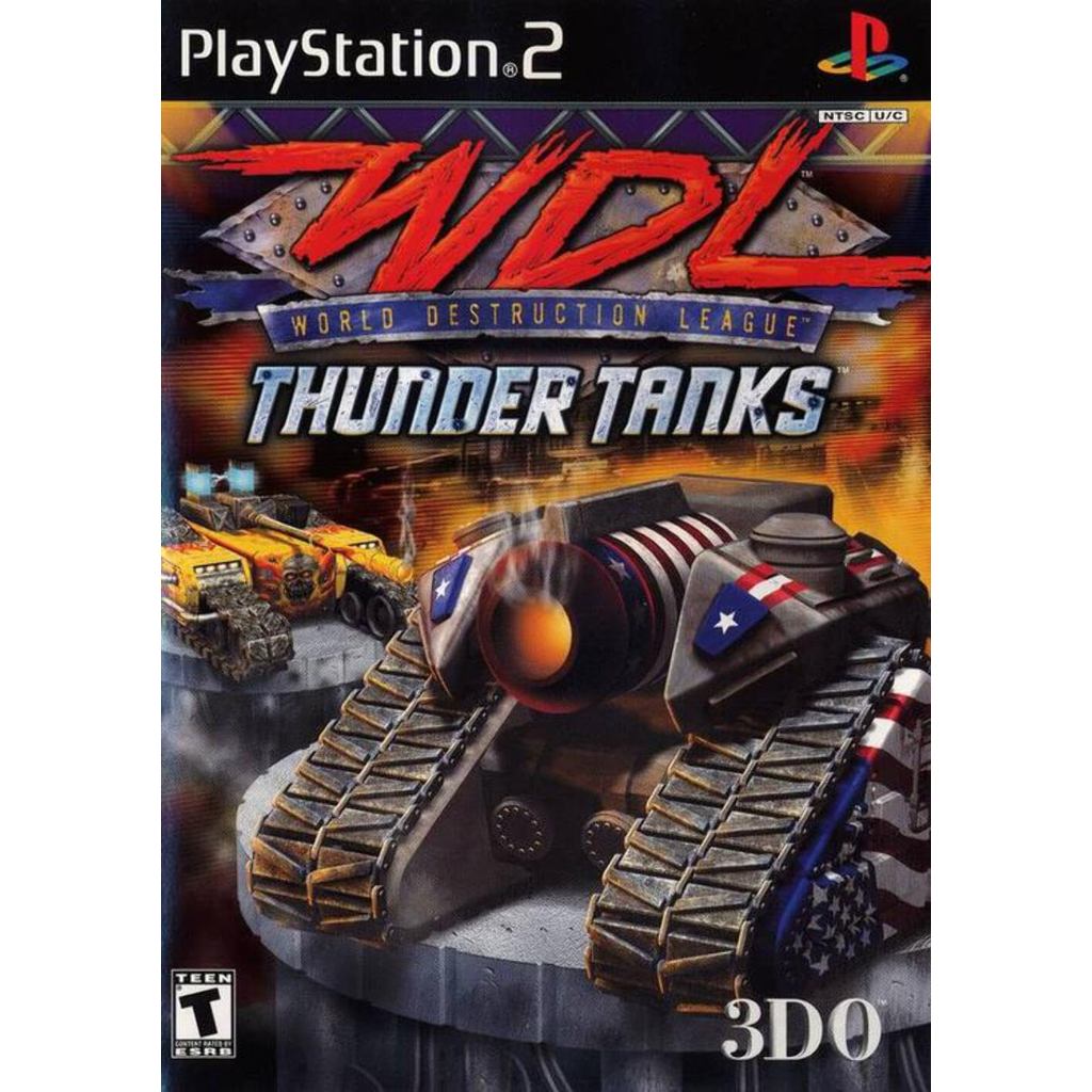 Jogo World Destruction League: Thunder Tanks Ps2