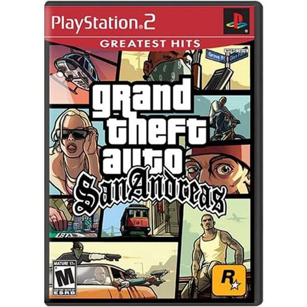 Jogo Grand Theft Auto: San Andreas Ps2