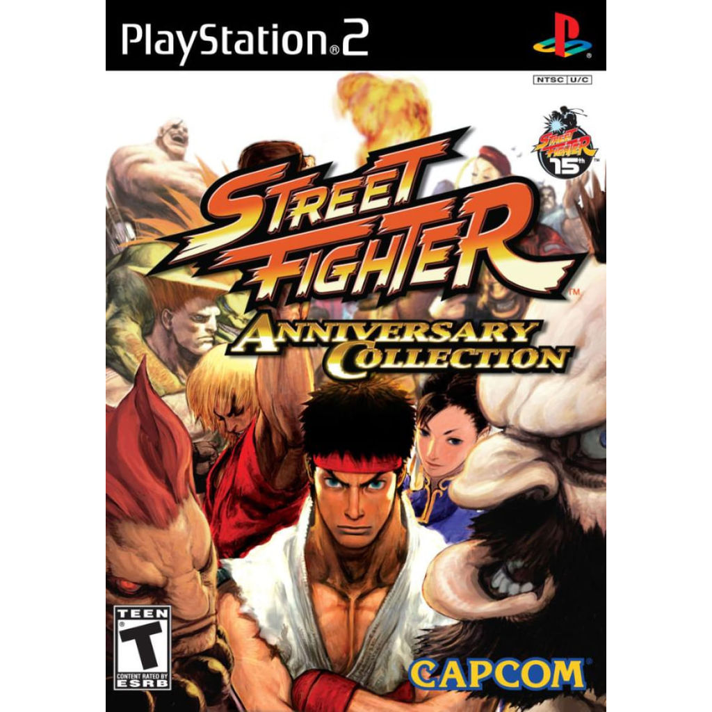 Jogo Street Fighter: Anniversary Collection Ps2