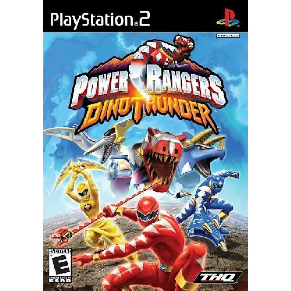 Jogo Power Rangers Dino Thunder  Ps2