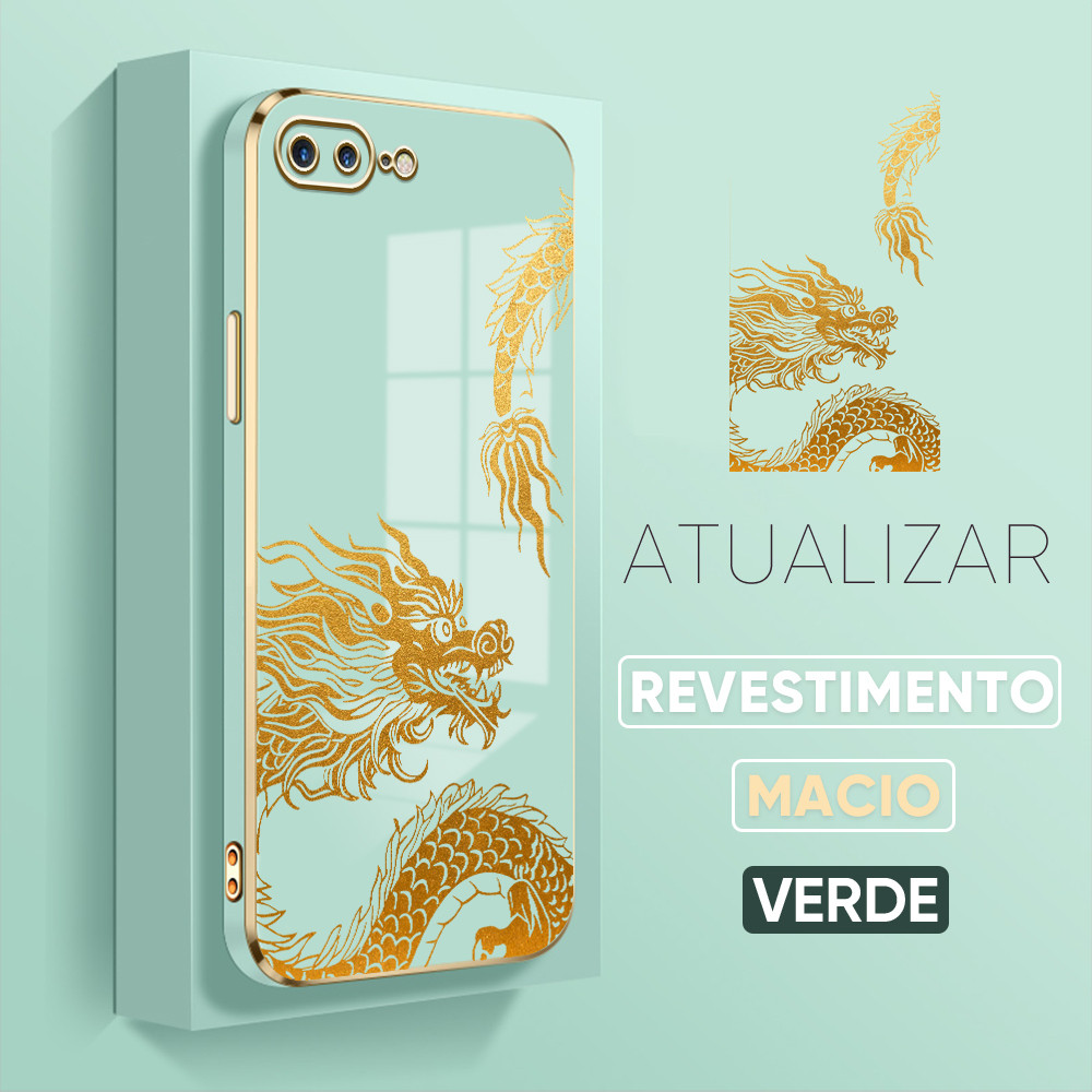 Capinha De Celular Para iPhone 7 8 Plus Capa De Moda Silicone Macia Joyful Cute À Prova De Choque 1889DD