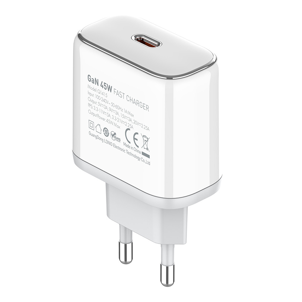 Carregador Usb-C Ldnio Q1415 45W Notebook Celular Turbo em Oferta na Shopee