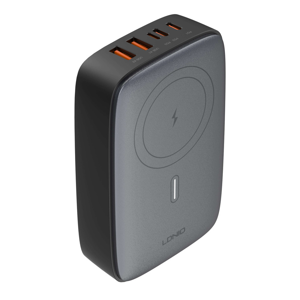 Carregador LDNIO 140W GaN 6IN1 Turbo PD QC Desktop Preto em Oferta na Shopee