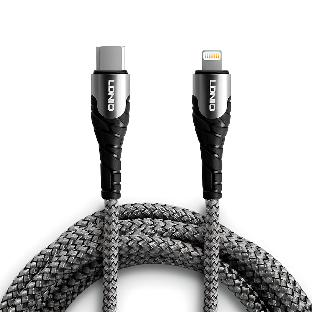Cabo Usb C para Lightning LDNIO 1 Metro iPhone Rápido