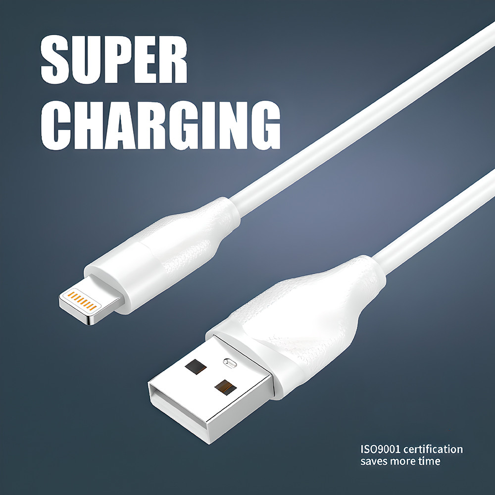 Cabo Usb A/Lightning 1M LDNIO Carregamento Rápido iPhone · foto 2