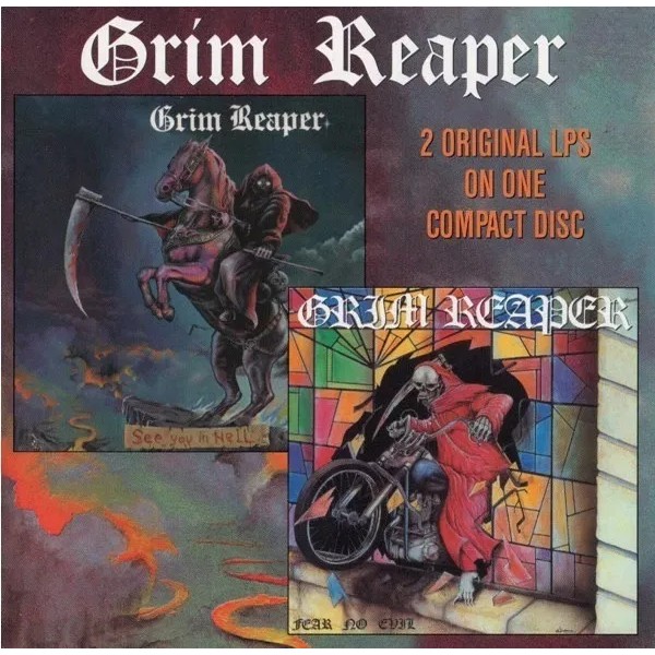 Cd Grim Reaper - See You In Hell/ Fear No Evil * Us