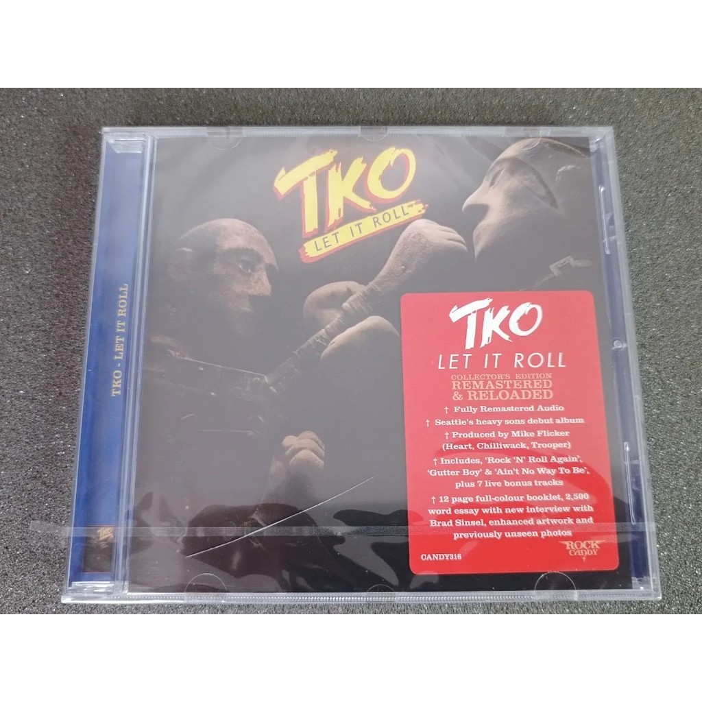 Cd - Tko - Let It Roll C/07 Bonus * Eu - Remaster Rock Candy