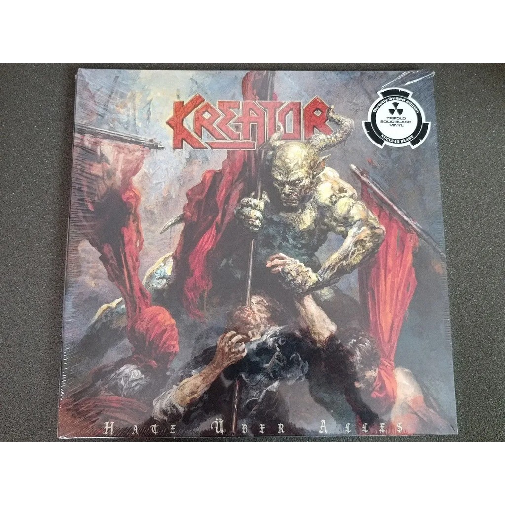 Lp - Kreator - Hate Über Alles * Eu - 2 Lps - Capa Tripla