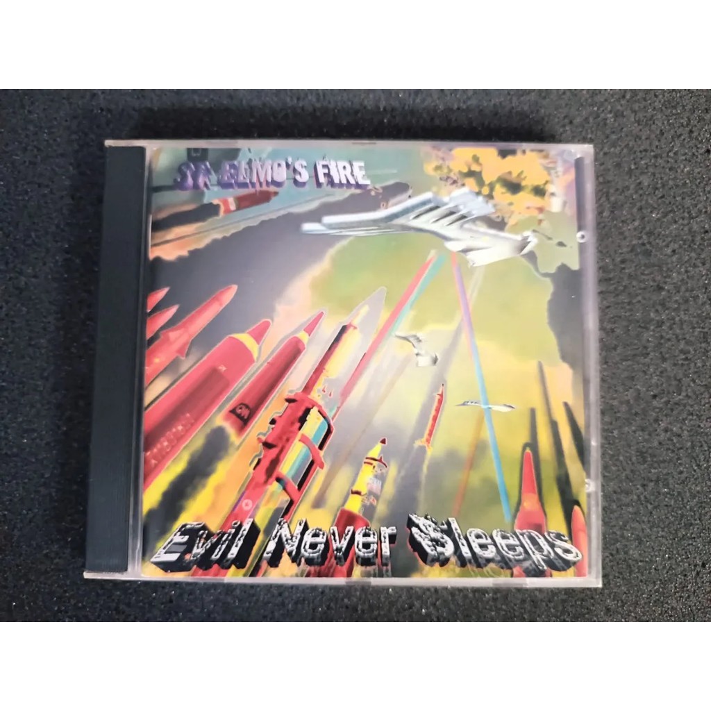 Cd  St. Elmo's Fire - Evil Never Sleeps C/bonus * Eu - Heavy