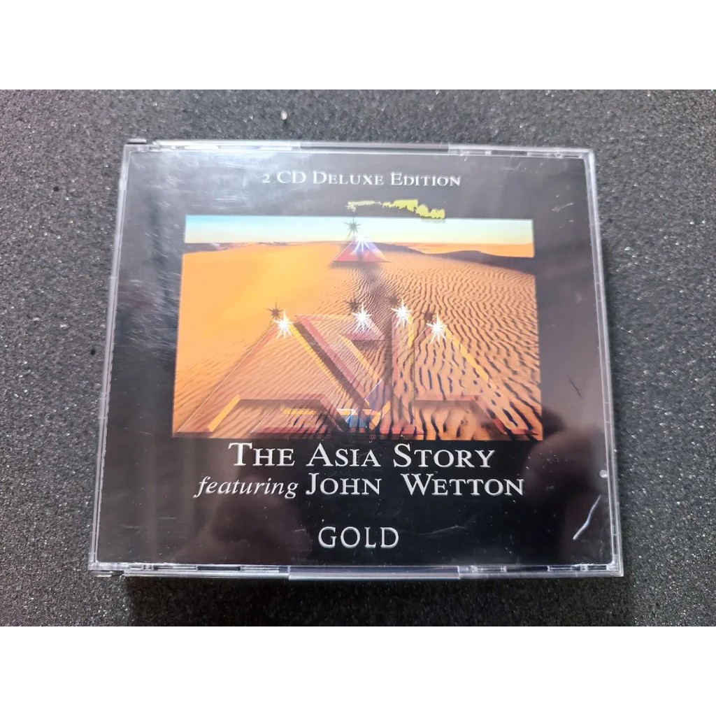 Cd - Asia & John Wetton - The Asia Story.. * Eec - Gold Disc