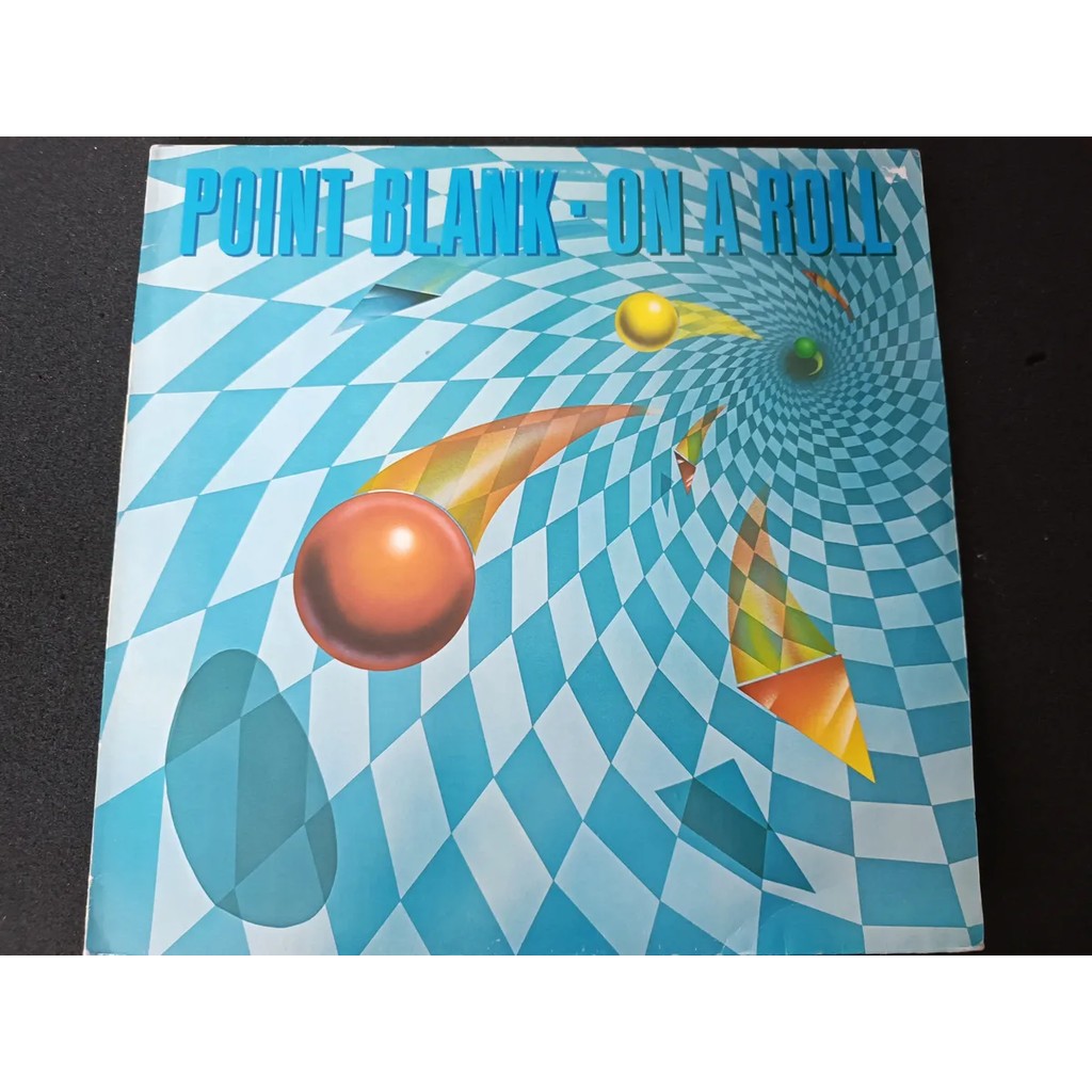 Lp Point Blank - On A Roll * Germany - Arena Rock - 1982
