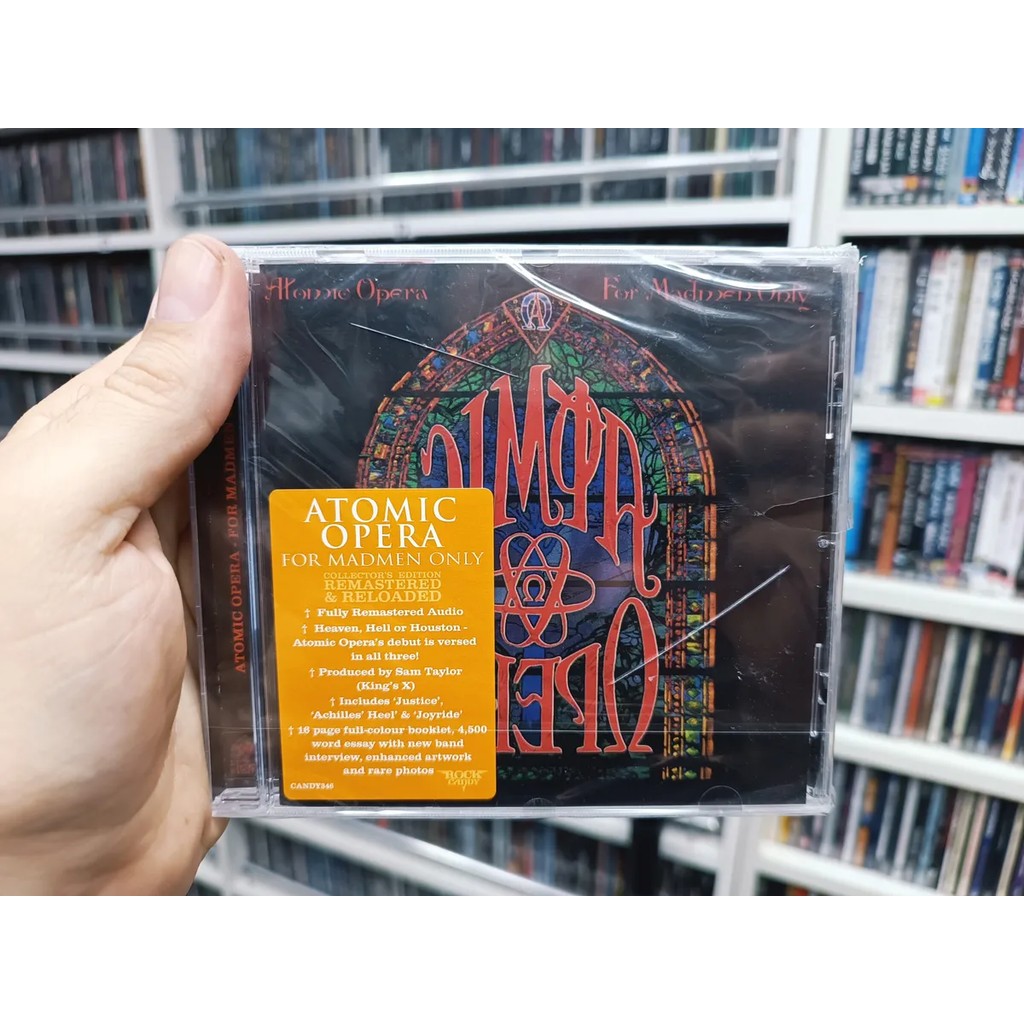 Cd Atomic Opera - For Madmen Only * Eu - Hard Rock - Sealed