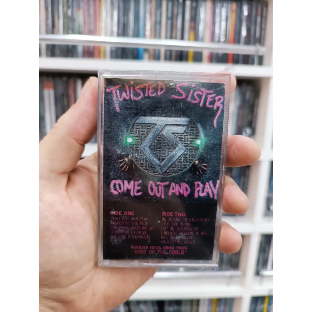 K7 Twisted Sister - Come Out And Play * Us - 1985 - Usado