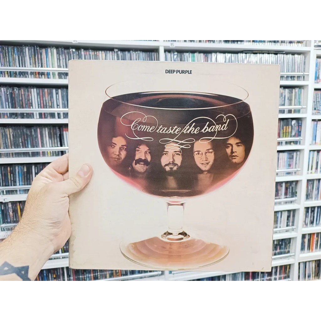 Lp Deep Purple - Come Taste The Band * Nac - Usado De Época