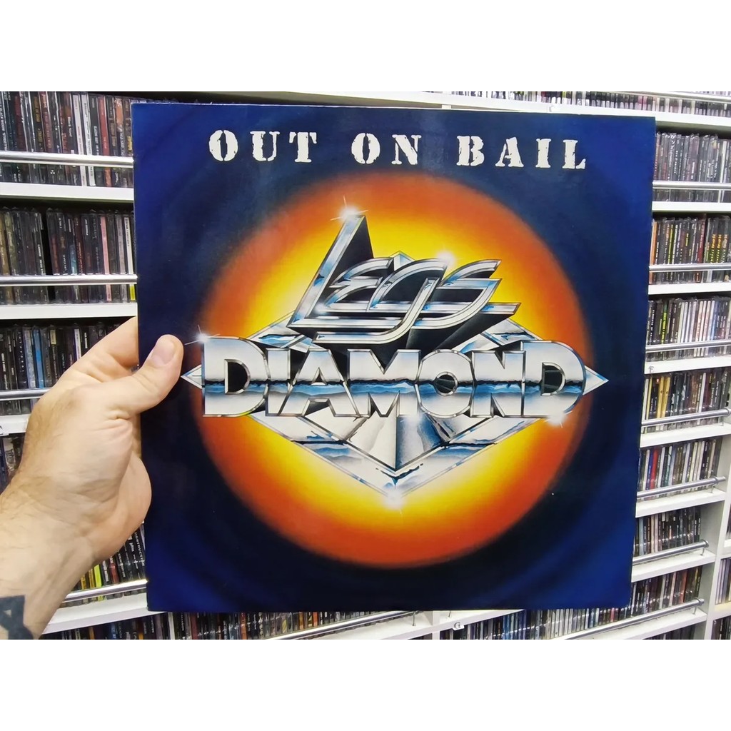 Lp Legs Diamond - Out On Bail * Germany - Hard Rock - 1984