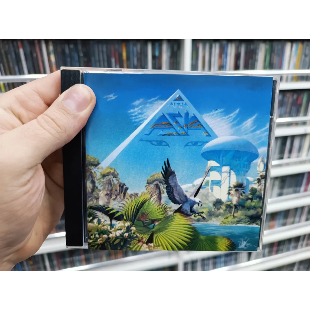 Cd Asia - Alpha * Nac - Arena Prog Rock - Grav Geffen - 1983