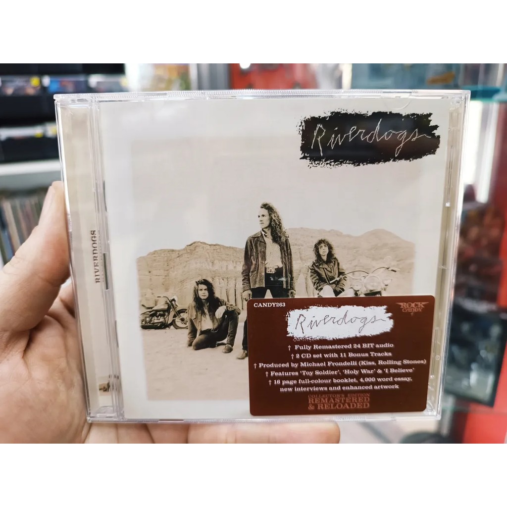 Cd Riverdogs - Riverdogs * Eu - Duplo - Rock Candy Remaster