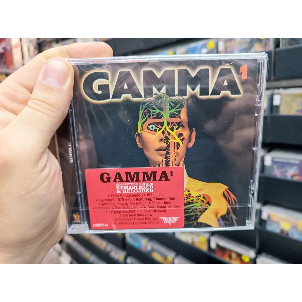 Cd Gamma - Gamma 1 * Eu - Remaster - Rock Candy - 2013