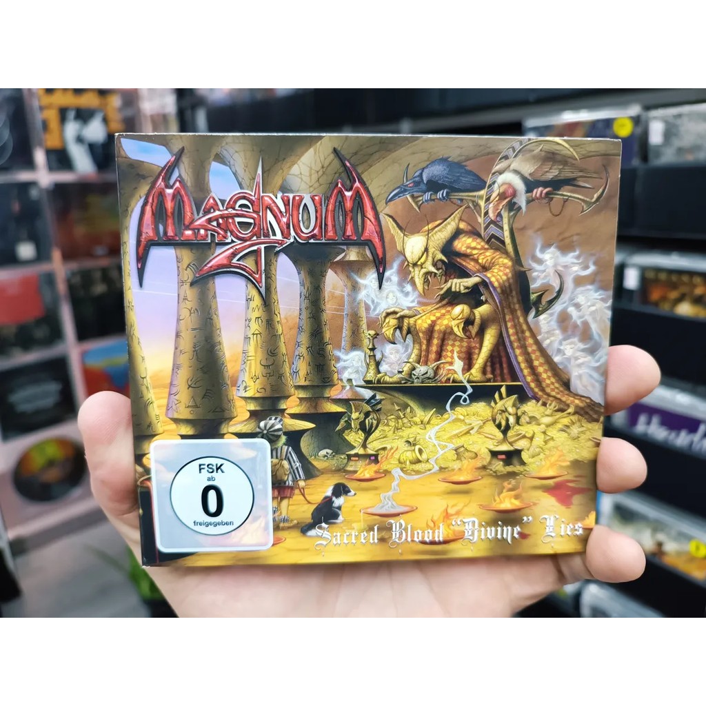 Cd Magnum- Sacred Blood  Divine  Lies * Eu - Duplo - Digipak