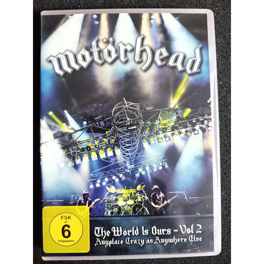 Dvd - Motorhead - The World Is Ours - Vol 2 * Eu - 2012