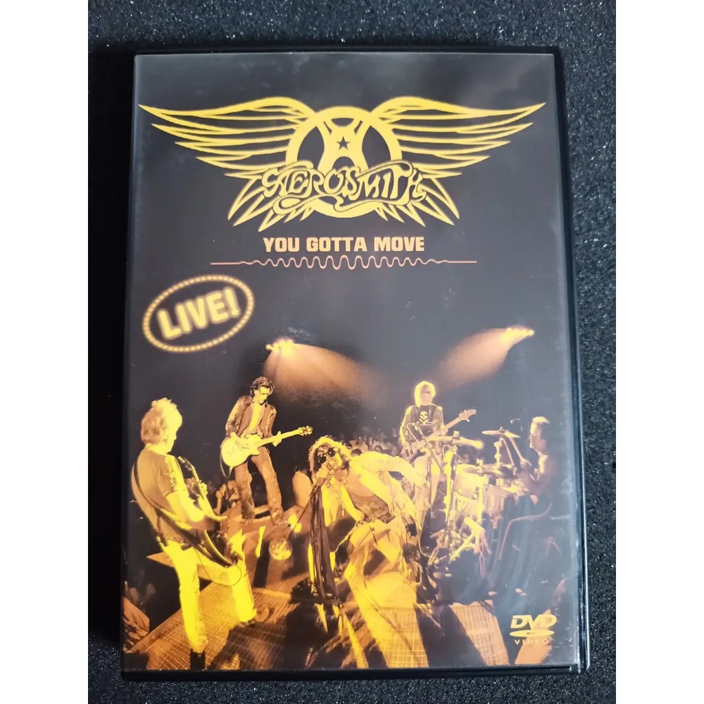 Dvd - Aerosmith - You Gotta Move * Nac - Cd + Dvd