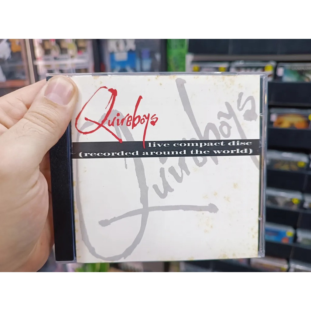 Cd The Quireboys - Live Compact Disc * Import - Leia Anuncio