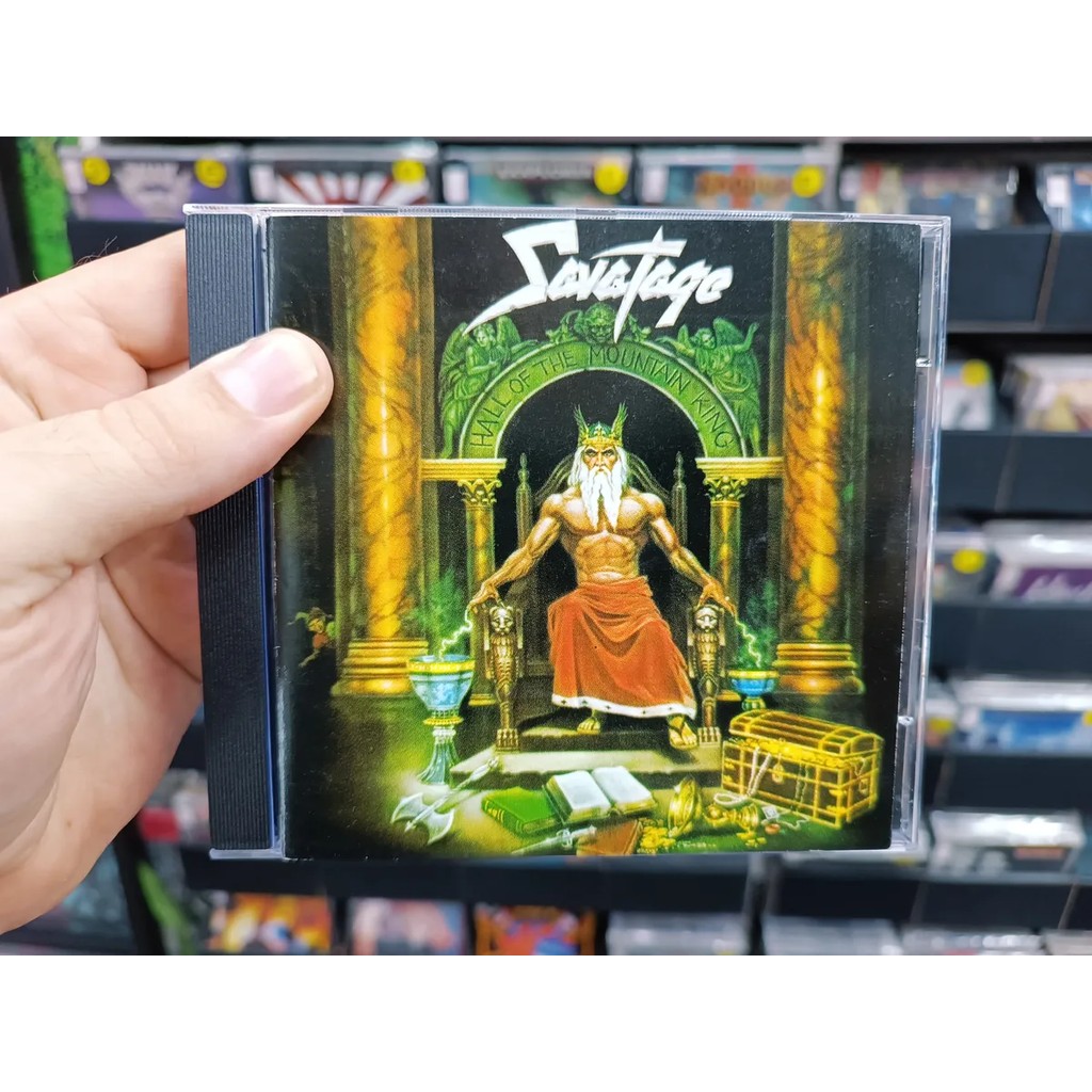 Cd Savatage - Hall Of The Mountain King C/bonus * Eu