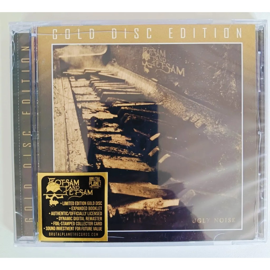 Cd Flotsam And Jetsam -ugly Noise *gold Edition Thrash Metal