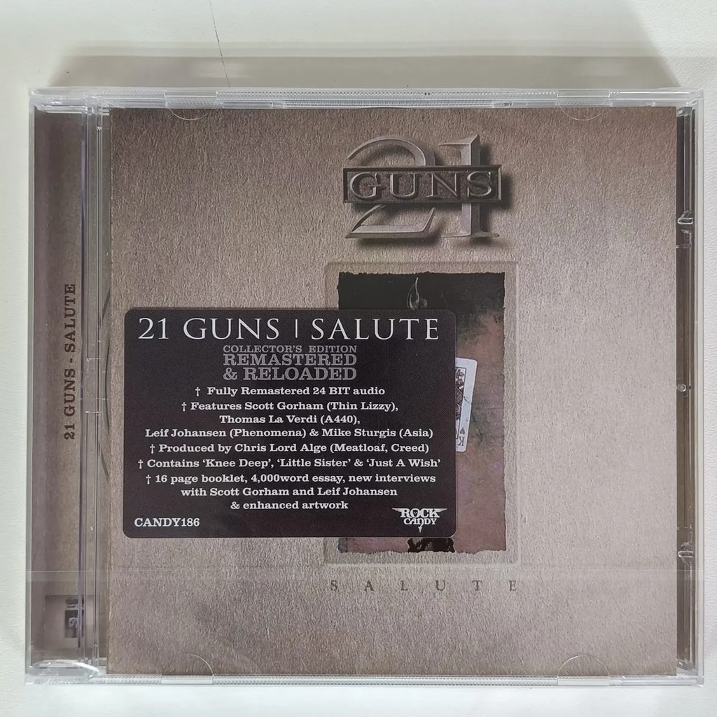 Cd 21 Guns-salute *remaster Rock Candy Thin Lizzy Asia
