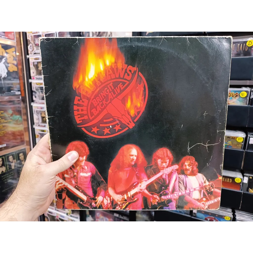 Lp The Outlaws - Bring It Back Alive * France - Duplo - 1978